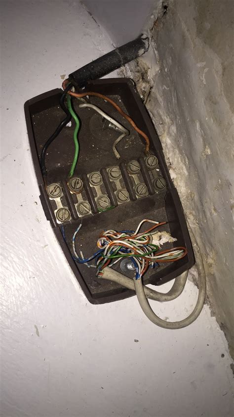 landline junction box outside|3 line landline junction removal.